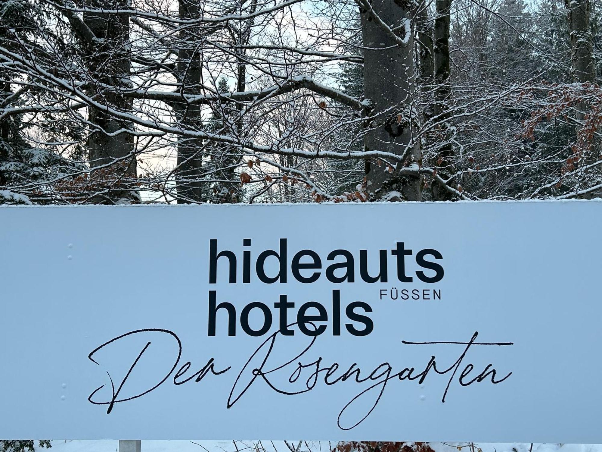 Hideauts Hotels Der Rosengarten Füssen Εξωτερικό φωτογραφία